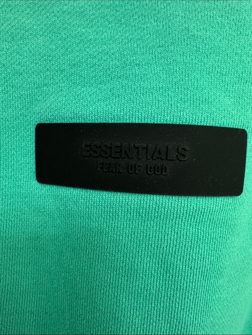 Fear of God Turquoise Crewneck Sweatshirt with pockets 12 - Picture 3 of 16